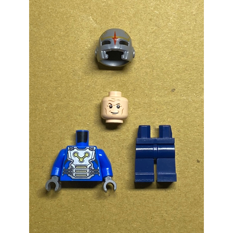 LEGO 樂高 人偶 Nova Corps Officer 漫威 超級英雄新星軍團駕駛 76019