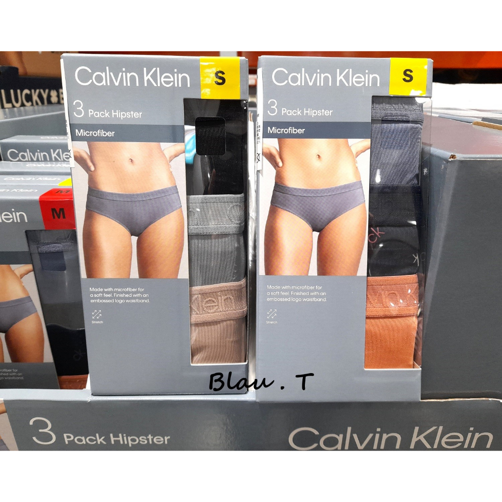 【全新正品】Calvin Klein CK 女內褲 3入 COSTCO 好市多代購