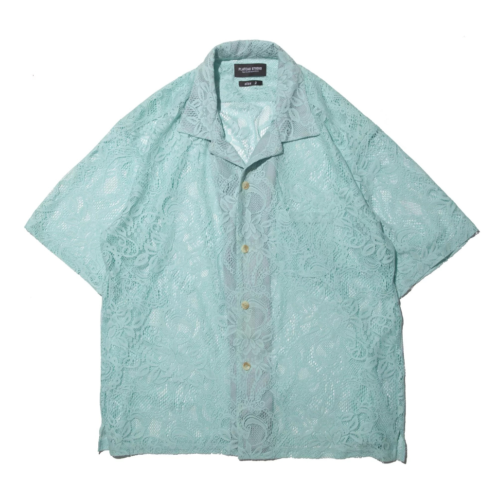 PLATEAU STUDIO "floral lace shirt" | Tiffany