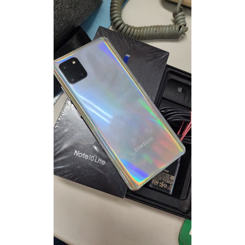 [二手][中古][過保]三星 NOTE 10 LITE 8G/128G 銀色