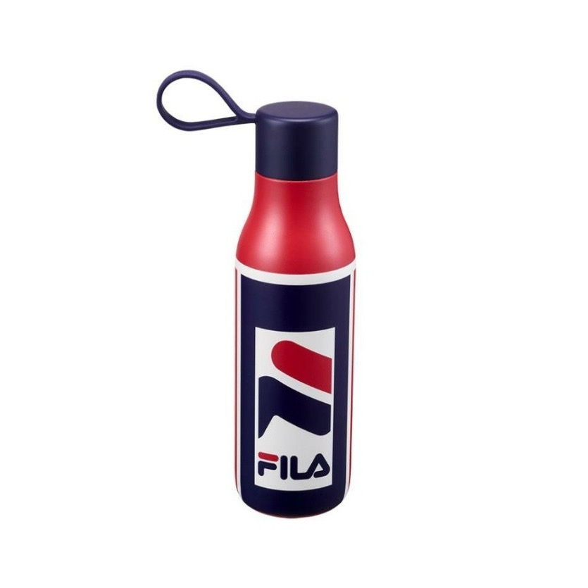 🔥現貨🔥韓國星巴克&amp;FILA 限量聯名 紅色不鏽鋼水瓶 591ml 快速出貨