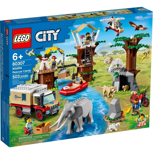 Lego 60307 樂高全新未拆 City 野生動物救援營