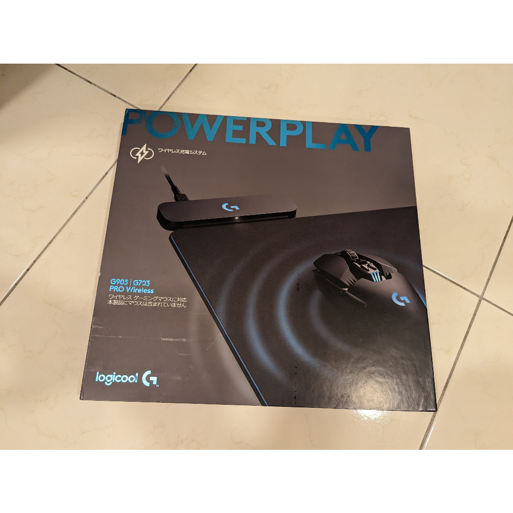 羅技PowerPlay無線充電滑鼠墊(可以當滑鼠接收器但無法充電)