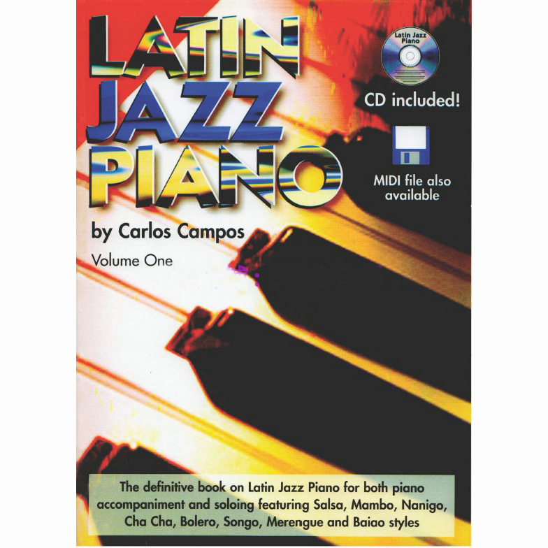 電子版譜Latin Jazz Piano拉丁爵士鋼琴練習譜獨奏示範帶伴奏表演演出曲集