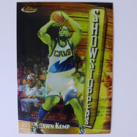 ~ Shawn Kemp ~暴扣/野獸/尚恩·坎普 1998年Finest.金屬設計.NBA籃球卡