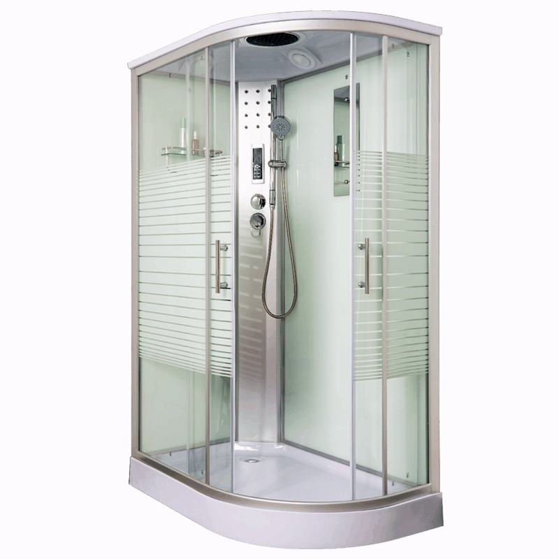 【含運】整體淋浴房【馬桶只做搭配展示】家用一體式鋼化玻璃簡易洗澡房隔斷沐浴房桑拿沖涼浴室R1
