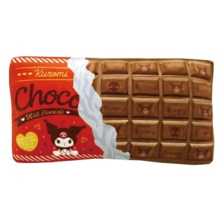 花見雜貨~日本進口 全新正版 庫洛米 酷洛米 紮實感 靠墊 抱枕 靠枕 巧克力造型