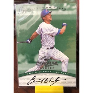 MLB 克里斯托弗·喬恩·維傑Christopher Jon Widger限量簽名卡