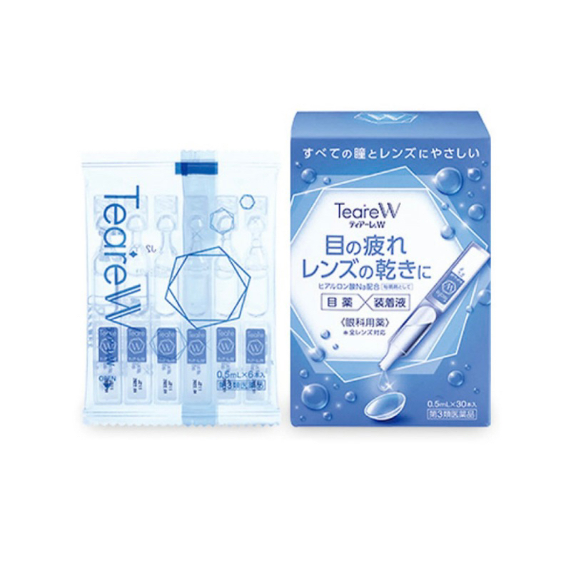 台灣現貨🇯🇵Ophtecs-Teare W （百科霖）2026/12月效期隱形眼鏡舒潤液0.5ml*30入