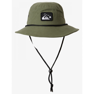 QUIKSILVER - HI VENTURE BUCKET 漁夫帽 衝浪帽 登山帽 軍綠色