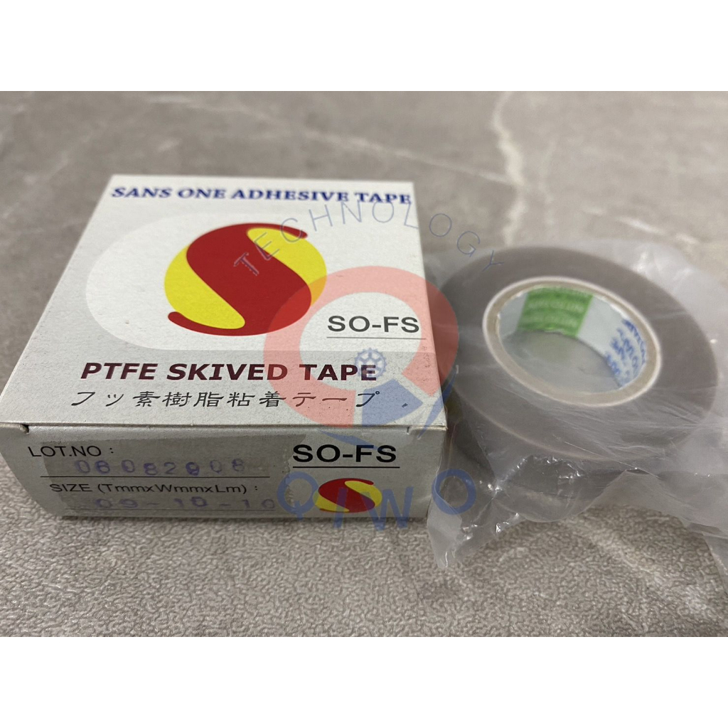 PTFE 鐵氟龍膠帶 10mm*10m 耐熱膠帶 滑鼠貼材料