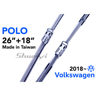 VW POLO 6代 專用軟骨雨刷/AW1專屬雨刷/原廠雨刷接頭樣式/前擋雨刷/鍍膜雨刷/後雨刷/9N/6R/6C