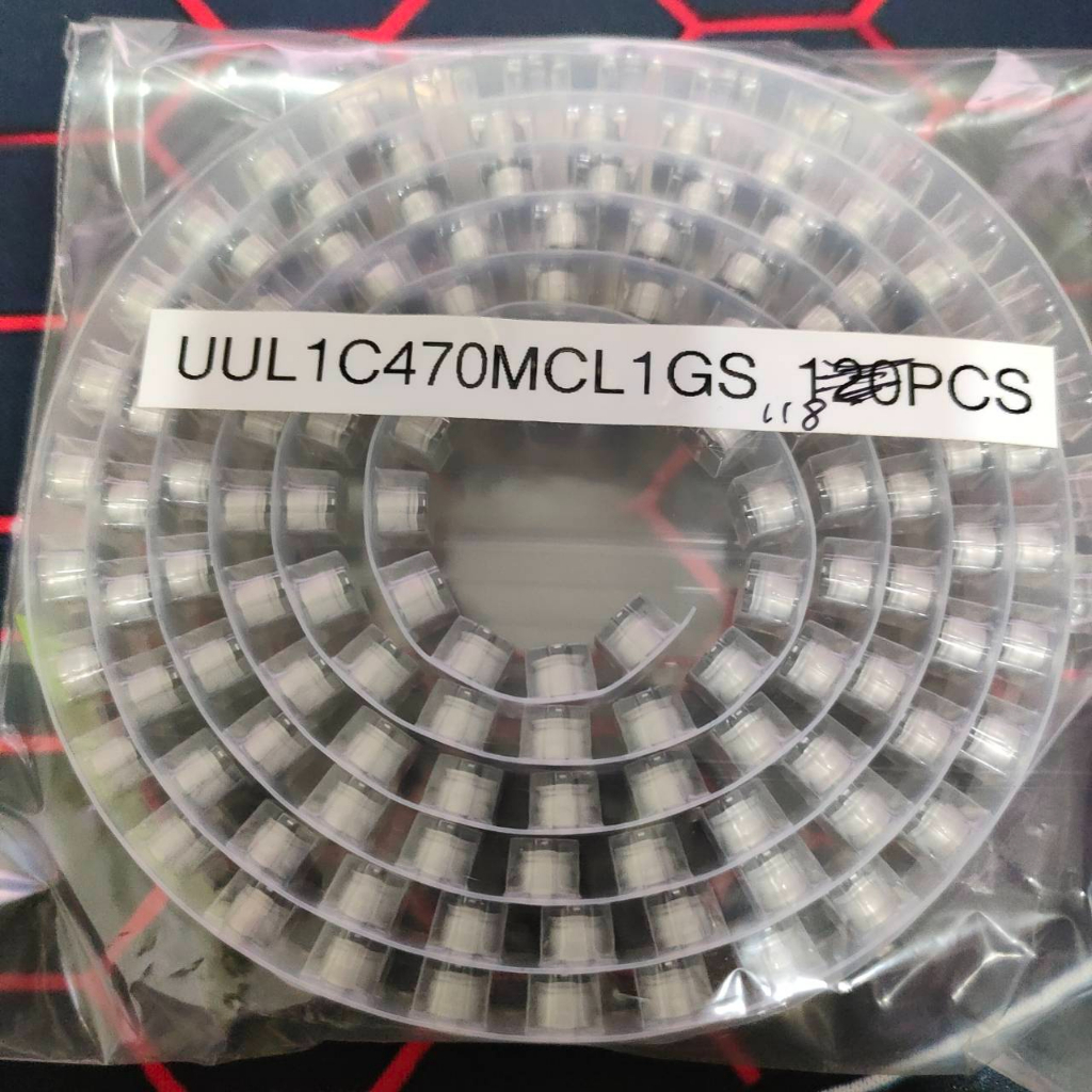 【散裝原廠現貨】日本 Nichicon 鋁質電解電容 UUL1C470MCL1GS, 16V, 47uF，售價14元