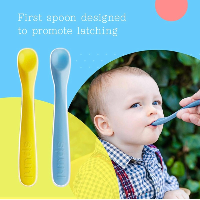 Spuni 寶寶第一隻湯匙 一組兩隻 副食品湯匙 餵食神器 兒童餐具