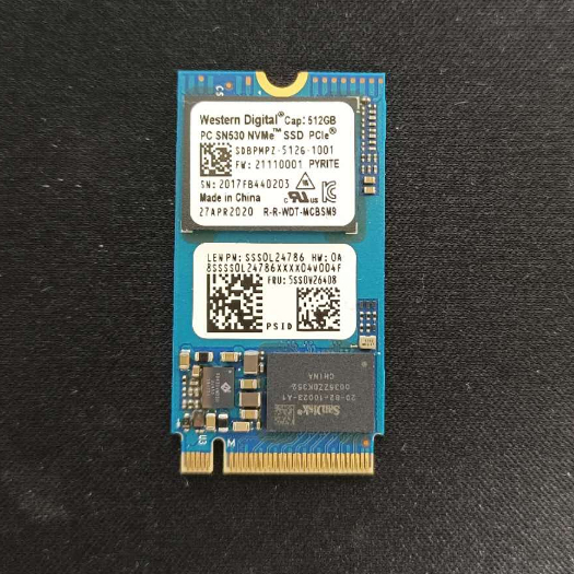 【WD】SSD SN530 512G(拆機良品)