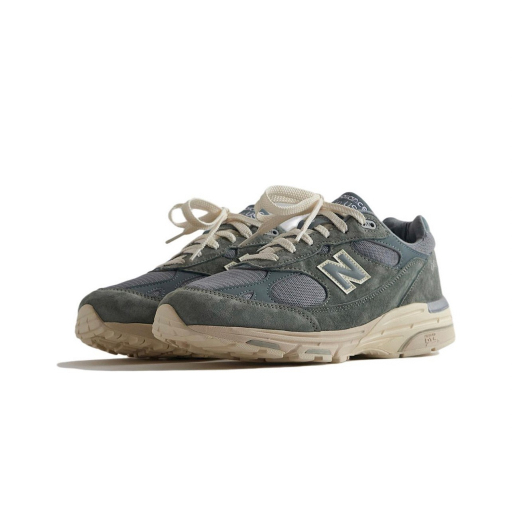 【吉米.tw】代購 New Balance KITH 993 "PISTACHIO" 跑步鞋 灰綠色 MAR-