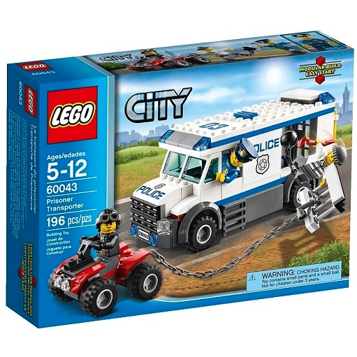 Lego 60043 City 囚犯運輸車