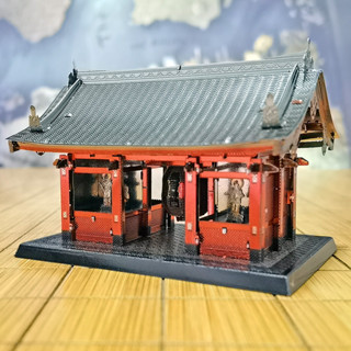 鋼鐵火星人益智玩具★ 表參道 - 雷門★拼酷★MU藝模★3D立體金屬拼圖★DIY金屬模型