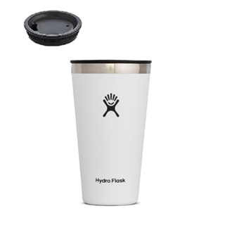 【Hydro Flask】出清 16oz 473ml 保溫隨行杯(經典白) 附蓋咖啡杯保溫杯保冷杯保溫瓶 tumbler