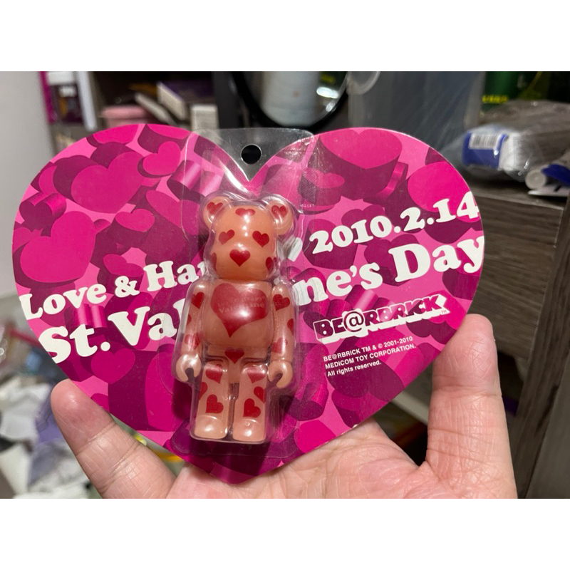 Be@rbrick 庫柏力克熊 100% St.Valentine’s Day 2010 情人節