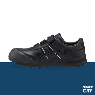 【ASICS】WINJOB CP301 工作鞋 防護鞋 黏扣帶 黑 男鞋 -FCP301-9090