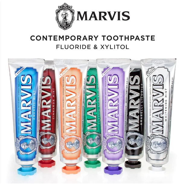 義大利 進口 MARVIS 牙膏 牙膏界的愛瑪仕 含氟 薄荷 高露潔 黑人