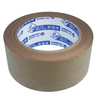四維鹿頭牌 霧面牛皮紙膠帶(藍標) 24mm/48mm/60mmX40Y 手撕膠帶 易撕膠帶 封箱膠帶