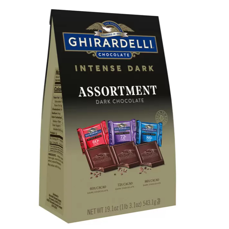 🛒GOGO好市多 COSTCO 代買代購：Ghirardelli 黑巧克力綜合包 - 3種口味✔