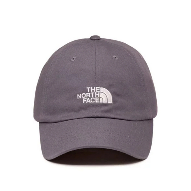 The North Face NORM HAT 男女 防曬透氣運動帽 灰紫 NF0A3SH3N14