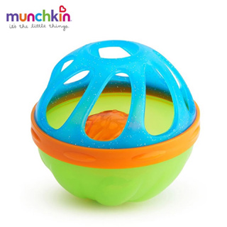 滿趣健munchkin 寶寶洗澡玩具戲水球-藍色、粉紫色