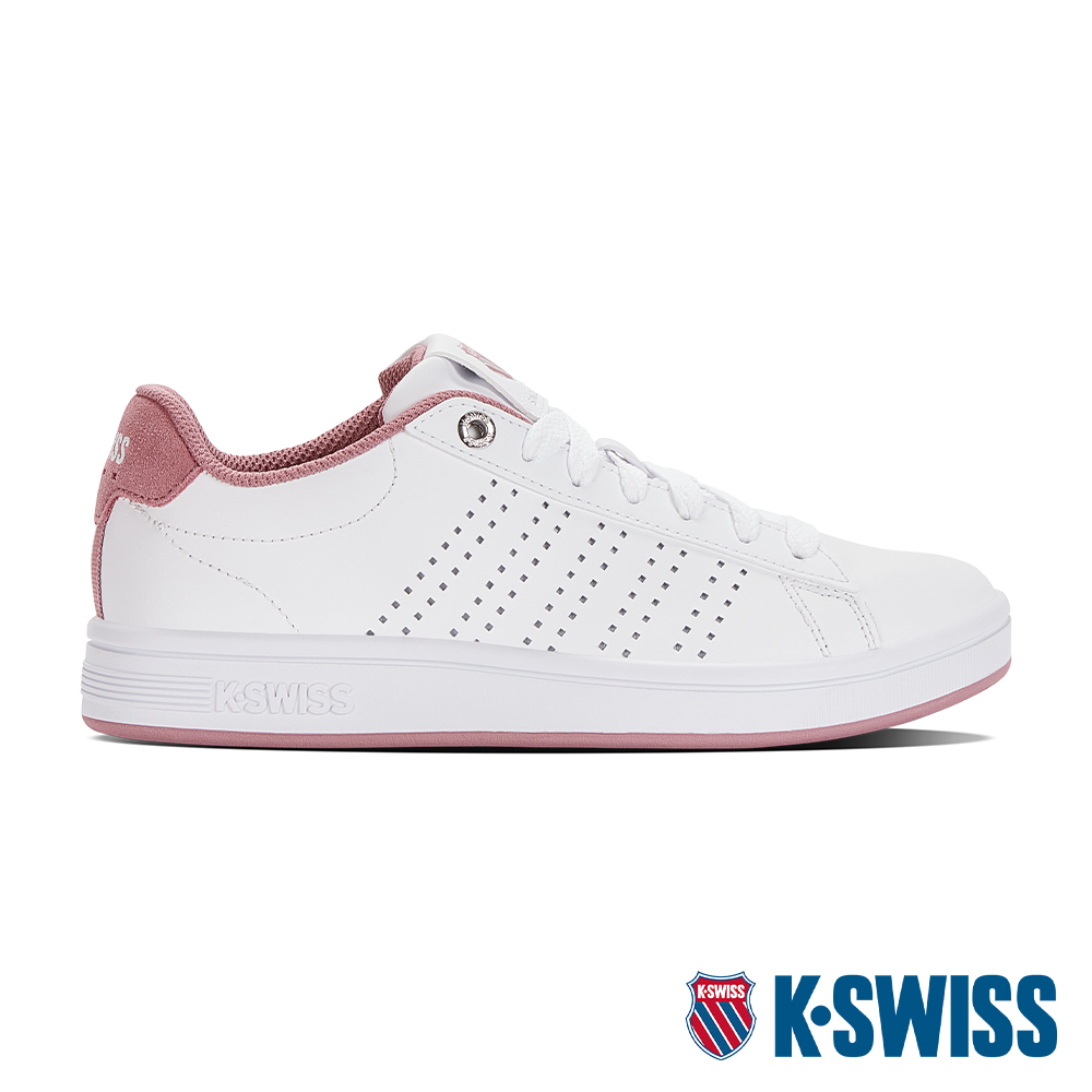 K-SWISS Court Casper III時尚運動鞋-女-白/粉紅