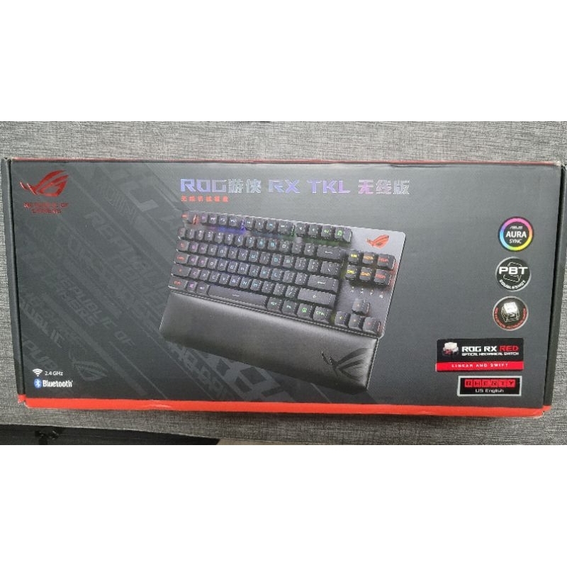 ROG Strix Scope TKL Deluxe 光軸 RGB 無線機械式電競鍵盤 PBT鍵帽 ASUS華碩