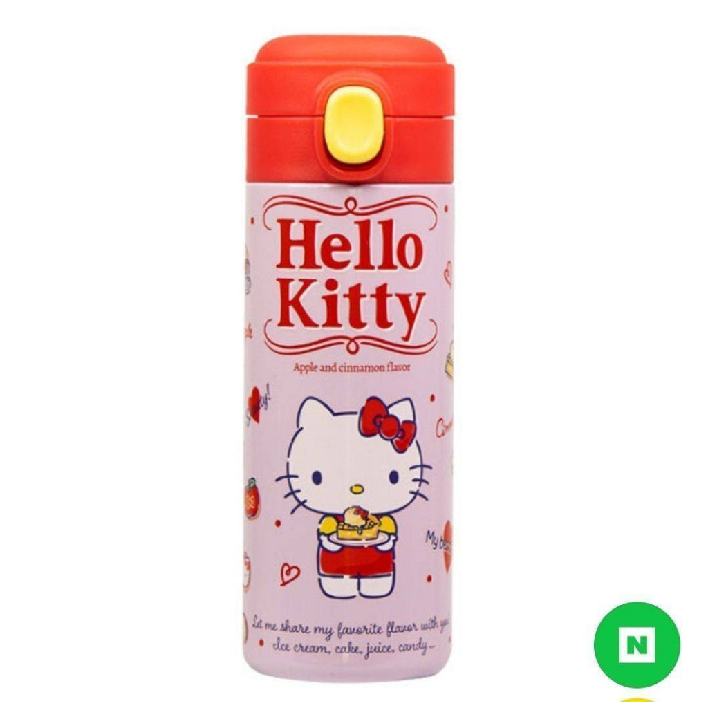 韓國 HELLO KITTY一鍵彈蓋保溫瓶400ml 三麗鷗 kitty 水壺