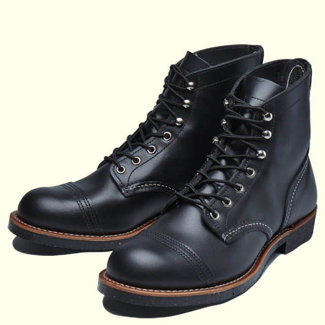 Red wing 8080 日本限定 Iron ranger 黑色 蓋頭靴