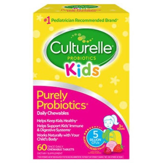 現貨供應(2024/11)美國好市多 康萃樂 Culturelle Kids Probiotic，兒童益生菌60咀嚼片