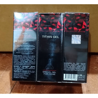 台灣現貨 俄羅斯 TITAN GEL 泰坦凝膠 男性外用按摩軟膏 50ml 最高品質 新第四版實品拆解圖