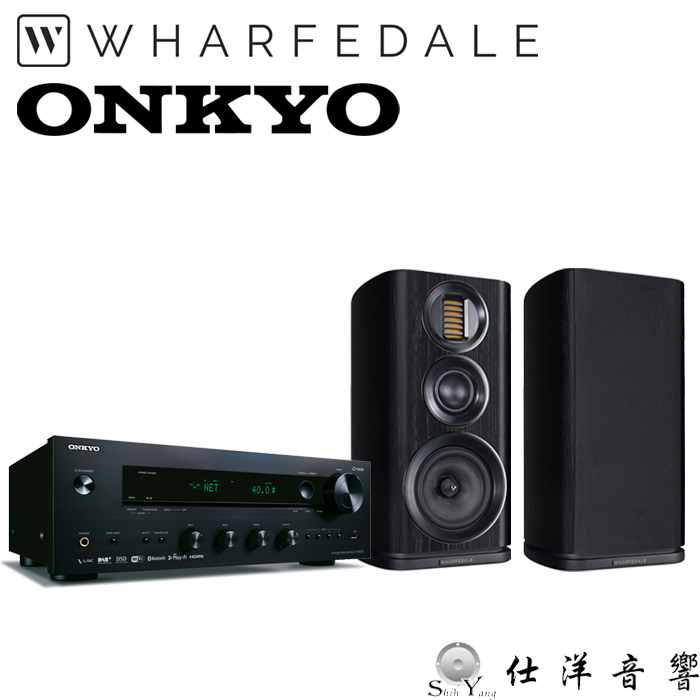 ONKYO TX-8270 串流綜合擴大機+Wharfedale EVO 4.2 書架喇叭 公司貨保固