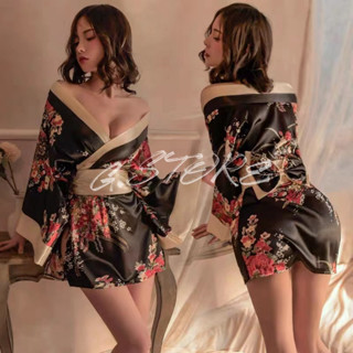 G.STORE 日式印花和服 棉花糖 性感睡衣套裝 情趣內衣 情趣角色服 角色扮演 性感睡衣 深V爆乳 制服誘惑