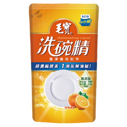 毛寶 抗菌洗碗精 補充包 800g