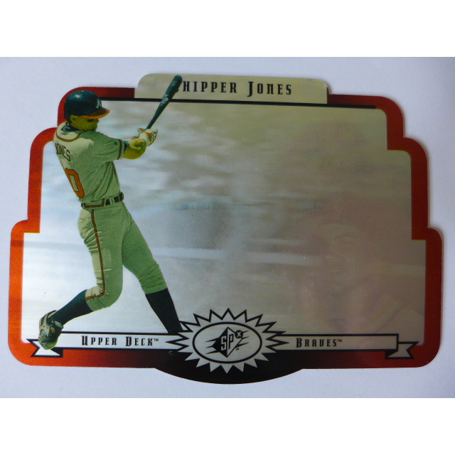 ~ Chipper Jones ~MLB名人堂/奇伯·瓊斯 1996年SPX.雷射動畫卡