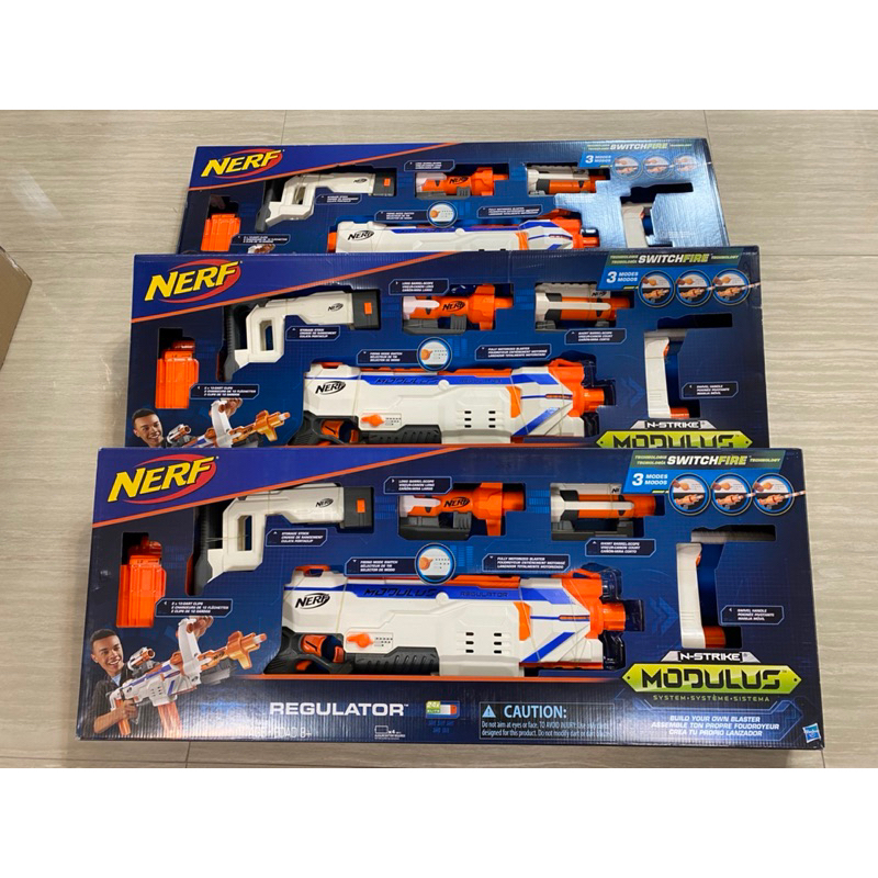 現貨秒發不用等 橙（橘）機 Nerf Modulus Regulator自由模組 三重射控連襲