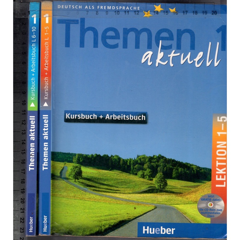 德文Themen aktuell 1 Kursbuch + Arbeitsbuch L 1-5、6-10