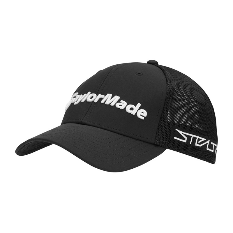 【ROOM 3703】TaylorMade Golf Cap Stealth 2 高爾夫 黑色 網紋鴨舌帽 L/XL號