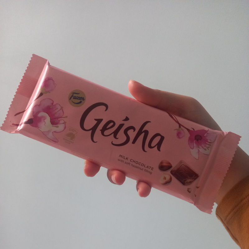 芬蘭知名品牌Geisha榛果巧克力效期2023.11.27可面交自取