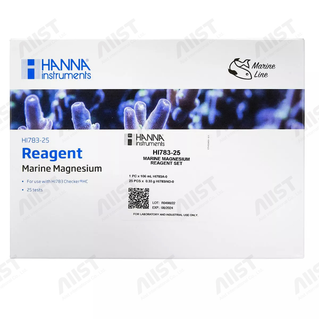 Hanna HI783 Magnesium 哈納蛋蛋機 補充包 (新版測試劑)