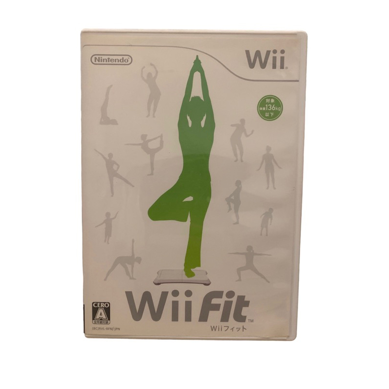 Wii Fit WiiFit 平衡板 遊戲 日版 game for balance board 盒裝 附說明書 二手