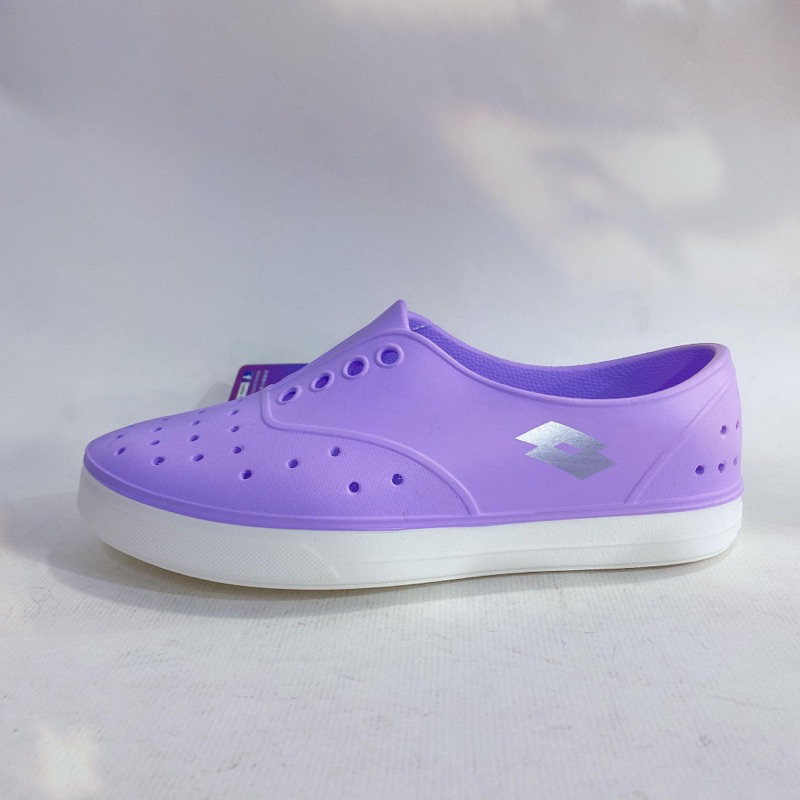 麻糬鞋屋👟LOTTO樂得-義大利第一品牌 童款經典洞洞鞋 3537-紫 暢銷款 超低直購價190元
