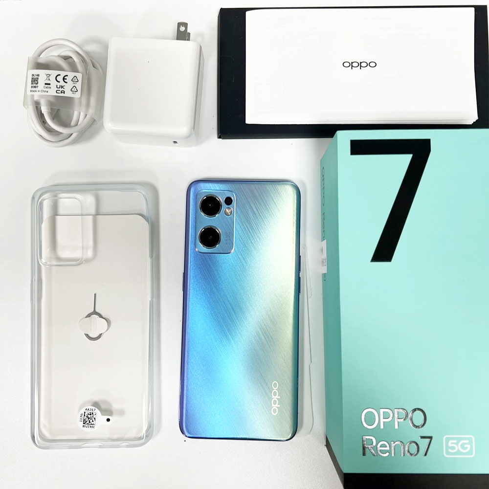 【福利機】OPPO Reno7 5G (8G/256G)星雨藍/星河漸變 智慧型手機