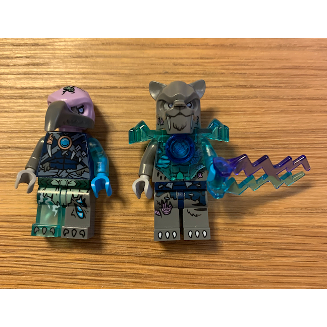 二手 樂高 LEGO CHIMA 神獸傳奇 兩隻一起賣