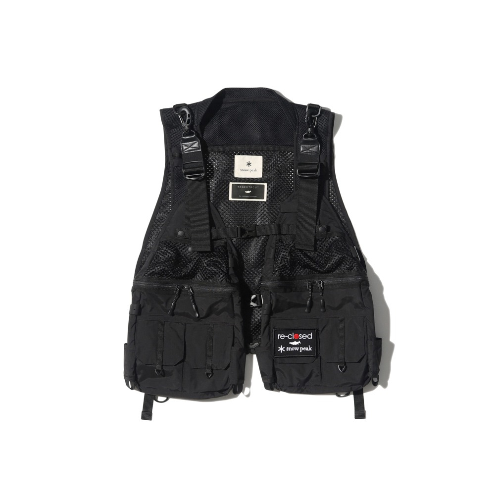 【Snow Peak】Game Vest TT聯名背心 黑 NO.TT2310-VT01BK